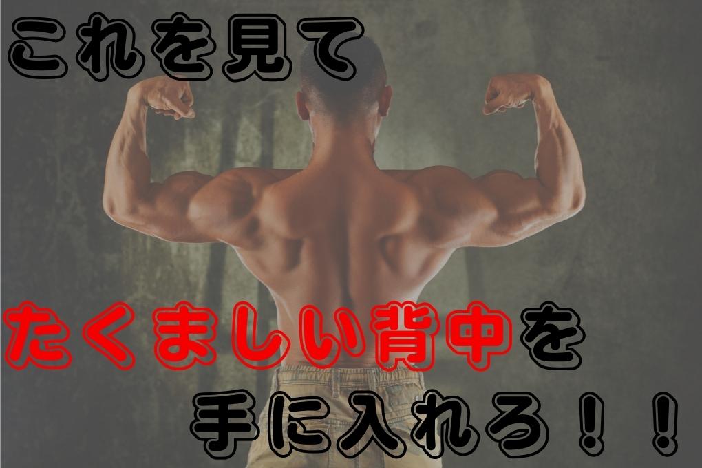 男性の理想である逆三角形の体を作る方法