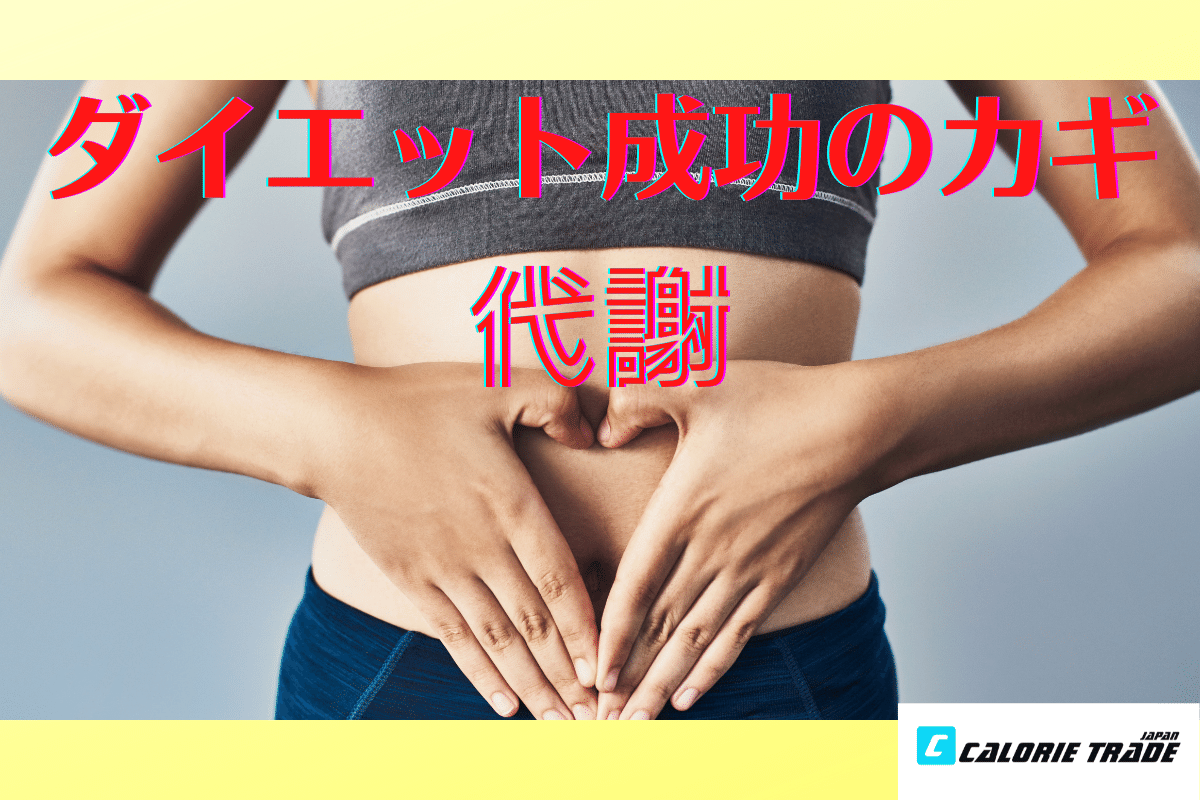 ダイエットを成功するには代謝が鍵?!