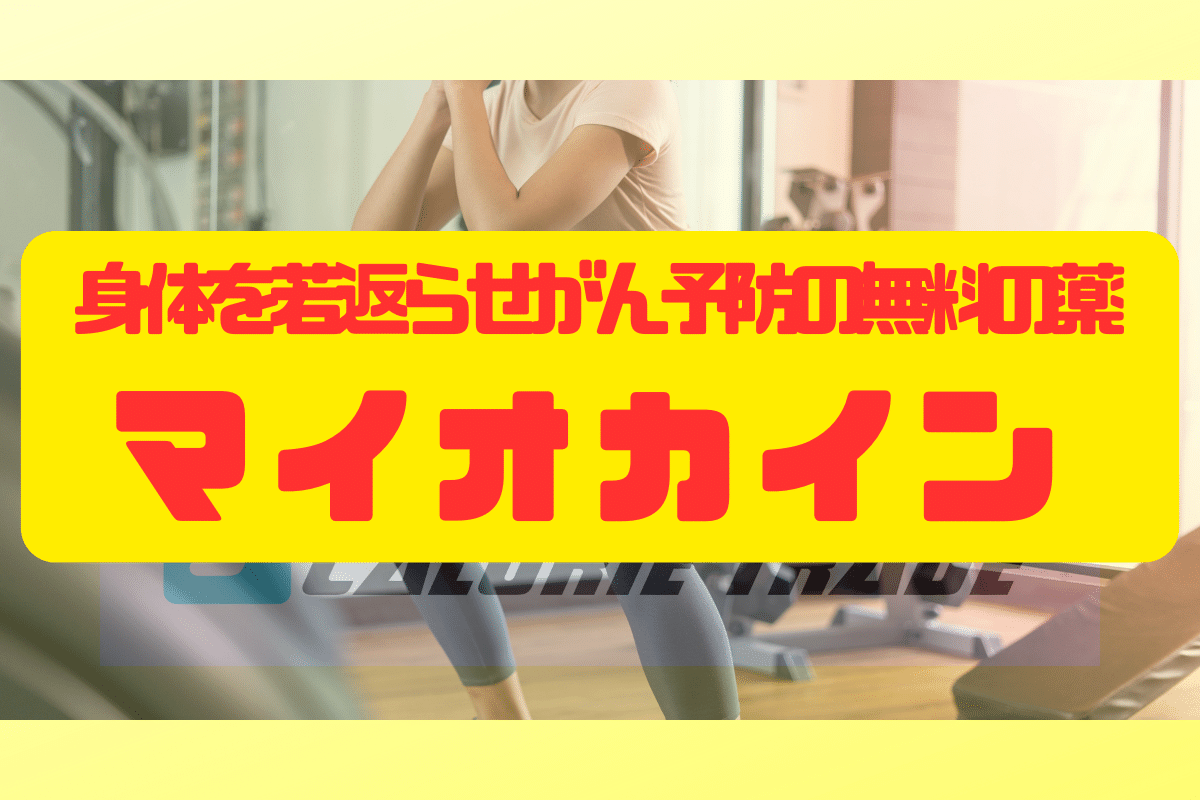 身体を若返らせガン予防の無料の薬!マイオカイン